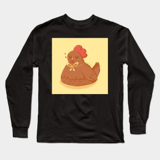 Fancy Chicken Long Sleeve T-Shirt